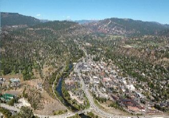 Durango Downtown from Smelter